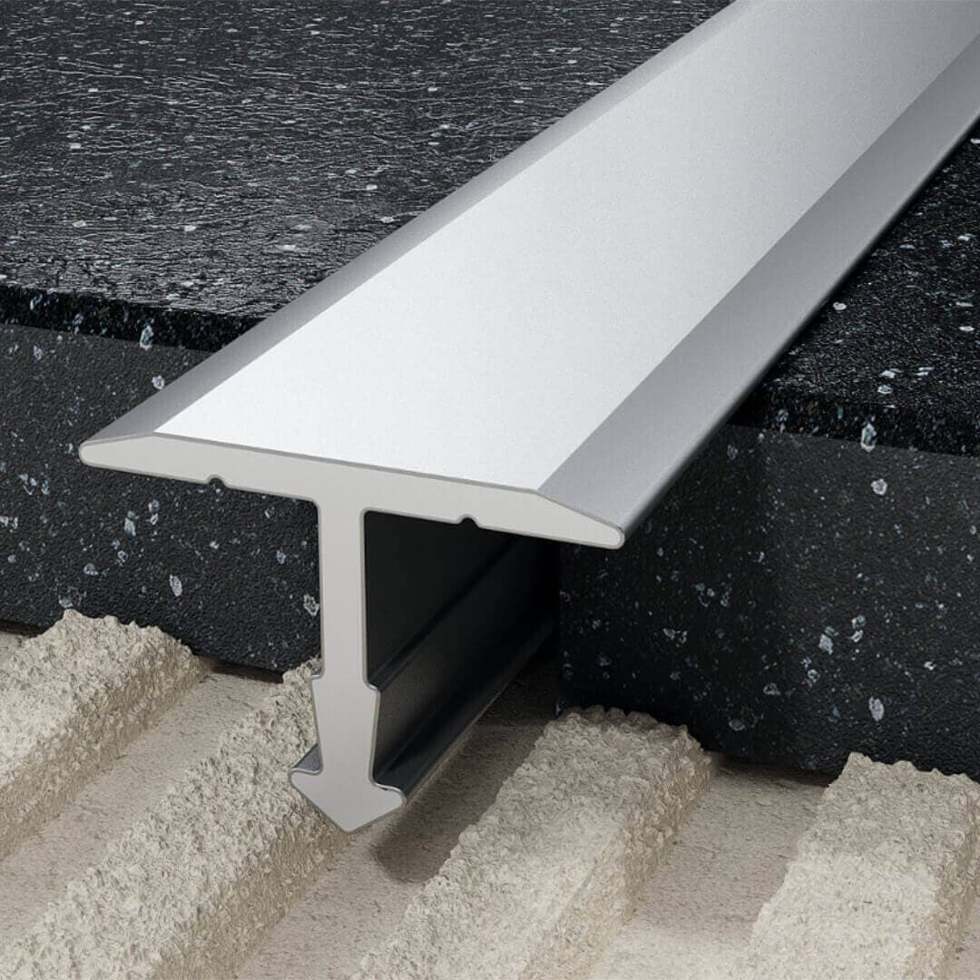 Profil T fugowy 14 mm, długość 200 cm aluminiowy, surowy