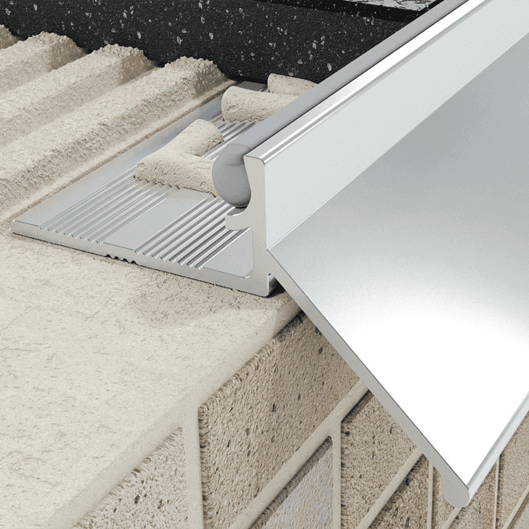 Profil K okapowy 8 mm, szerokość 15 mm długość 250 cm, aluminiowy, surowy